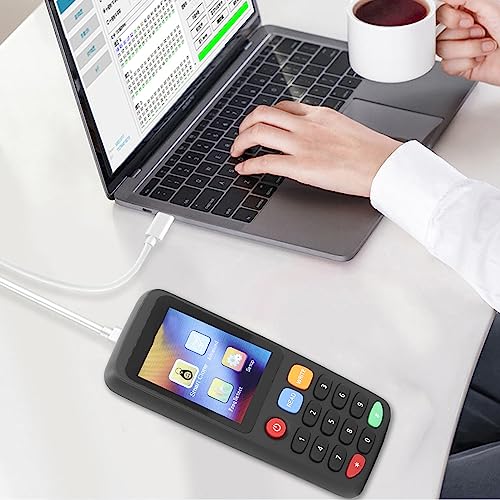 USB-kaartkopieerapparaat, handbediende RFID-lezer met volledige frequentie RFID-kaartkopieerapparaat met 5 T5577 kaarten, APP-aansluiting RFID-duplicator (5 UID-gesp 5 UID-kaarten)