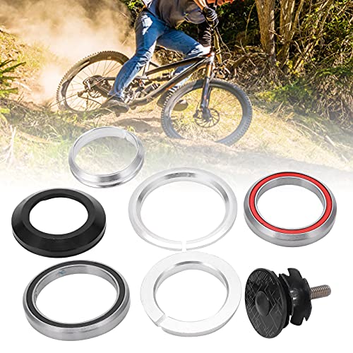 Hoofdtelefoon met fietslager LeBycle 41 8 52mm M4/5 Berg Fietsweg Bike Bearing Headset Straight Tapered Continue Tube-52mm Bearing Headset set