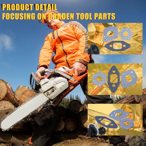 Carburator pakkingkit voor Partner 350 351 352 370 390 POULAN 1975 2050 2150 2550 PP220 PP221 Gaskettingzaagzagen 530 06 96-08 5