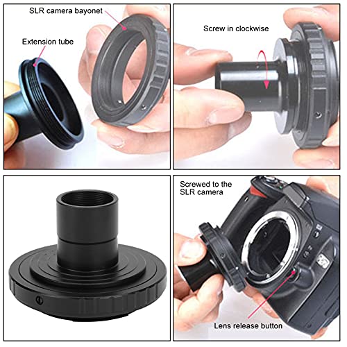 T2 Mount Adapter Ring voor Camera Microscoop Lens Adapter Ring 23,2mm T Mount Extension Tube