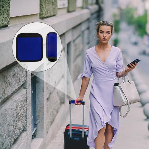 4 stuks Wraps Bagage Identifiers voor Koffers Comfort Zachte bagage Tag Wraps Reis Accessoires Reisbenodigdheden (4 kleuren) 5