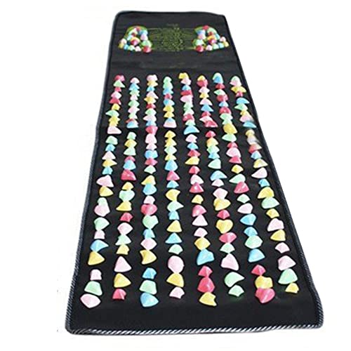 Foot Reflexology Mat voetmassage Acupressure Mat Regeneration Mat Reflexology Mat Stone Acupressure Massage Mat met Imitatie Pebbles voor Acupressure Voetproblemen Heel Spurs, Voetmassage Kussen 3