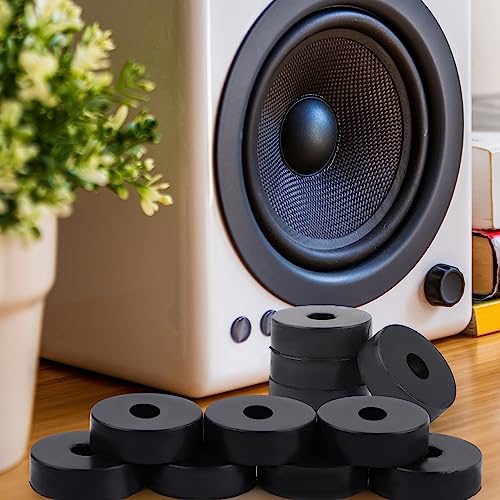 50 Stukken dikke rubberen ringen, 2cm OD 1,5cm ID 0,5cm Dikte Spacers, Vibratie Damping Pads, Platte Isolatie Ringen, Grommets, Spacers 4