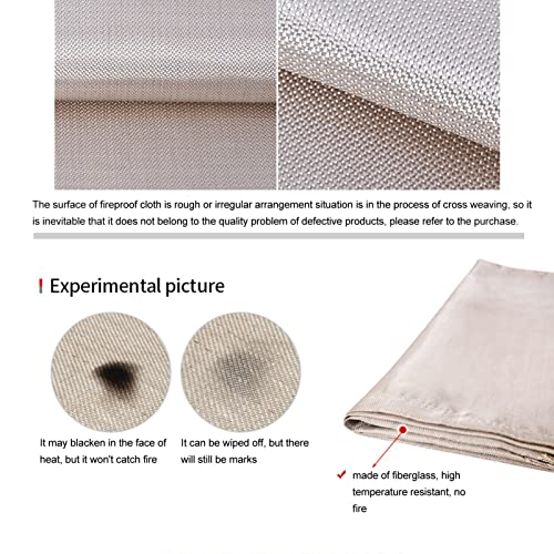 Brandwerende Mat Corrosiebestendig Multifunctioneel Warmte-isolatie Picnic Fire Mat 4