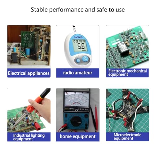 Batterij Clip Connector, DC Batterijhouder, Clip Snap Pack met 15 cm aansluitkabel voor het aansluiten van kabel, LED Strips (6 stuks I-Type, 6 stuks T-Type) 5