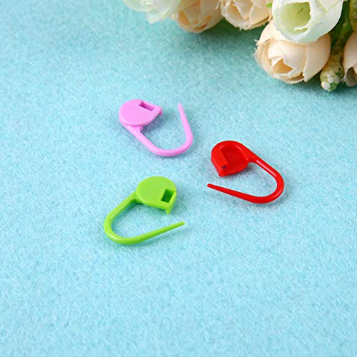 Veiligheidscontroleclips van premium kunststof voor Brei- en Haakprojecten, set van 120 stuks voor Weven en Knutselen 3