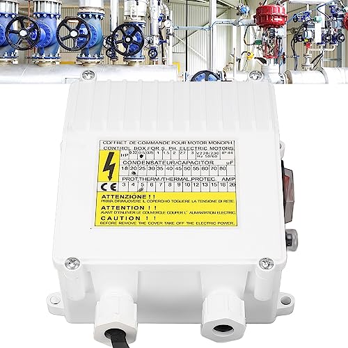 Well Pump Control Box Zuigpomp controller 370W Onderwater externe switch controller met thermische bescherming (EU-plug 220V) 3