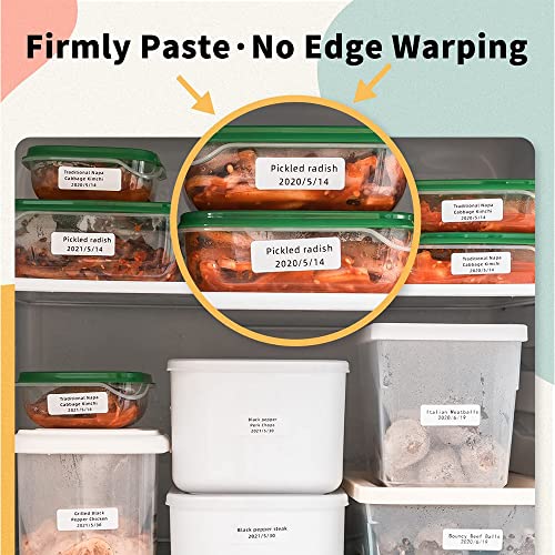 12×22mm Zelfklevende Thermische Label, White Printing Paper Tape voor D30 D35 Q30 B100 L11 P11 R11 P12 Portable Thermal Label Maker voor Home Office School Storage Organisatie 260 st/Roll 3