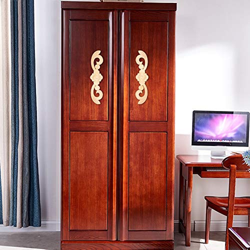 4 stuks houten appliques, gesneden, sculptuur stickers op hout in Europese stijl, niet geschilderd, hoektrekker, huismeubilair decoratie, deur accessoires 4