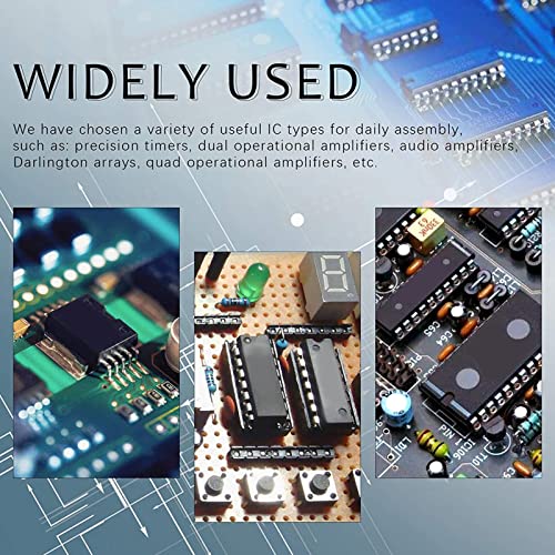 66 st DIP IC Chip Socket 6P tot 28P isoleren Plastic Dubbele Row Flat Pin IC Sockets Solder Type Assortiment Kit 3