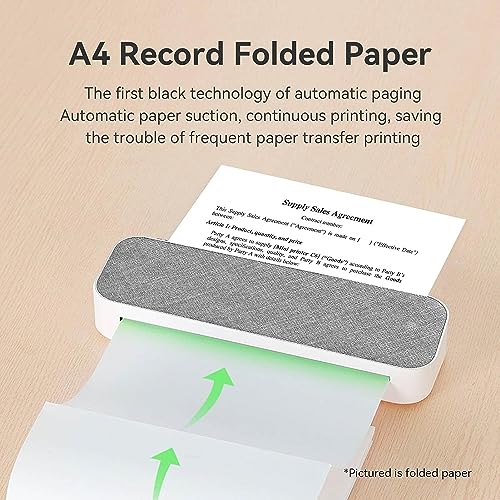 2 Roll A4 thermische printerpapier 210xDia 30mm Zowel efficiënt als veelzijdig thermisch drukpapier voor het sketchen van facturen 4