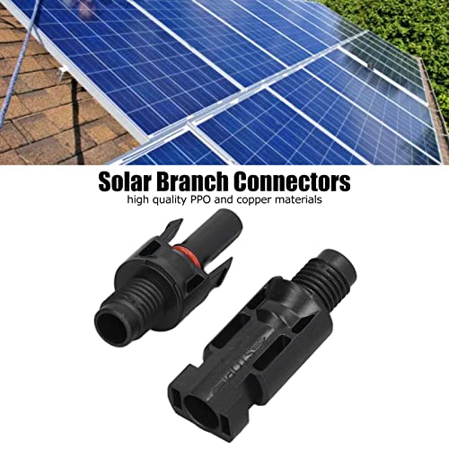 Terminal Connector Solar Panel, 5 Sets Photovoltaic Connector voor Solar Power, Man en Vrouwelijke Connector Bord Terminal Connector, Onderdelen en Accessoires voor Solar en (PV-15BMC (1500V))