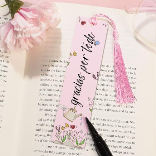 6 bladwijzers Dank u Maestra papier 3