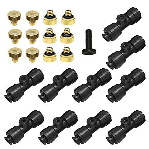 Tuin Koelsysteem, miste nozzles voor Patio Misting System Outdoor Koelsysteem Tuin Water Mister
