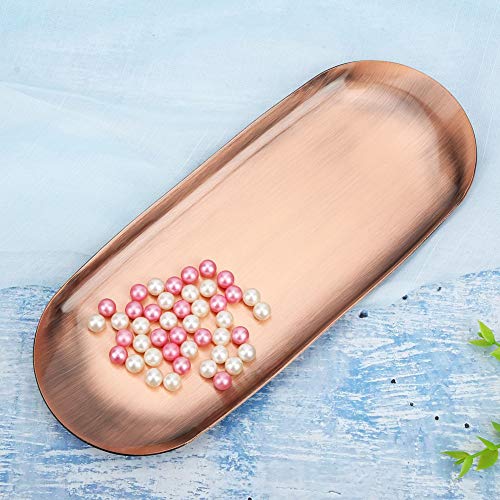 Koperen tray koperen plaat 430 Roestvrij staal grote opslagruimte 430 Roestvrij staal Aromatherapie Kaarsenvel (grote antieke koper) 5