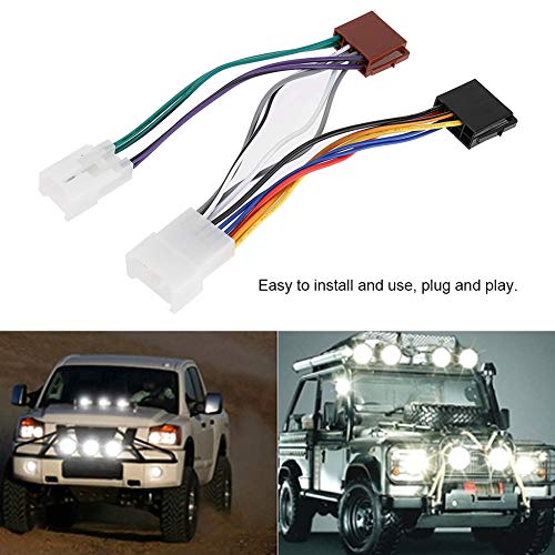 Radio Bedrading Harnas Auto audio Line Plug Connector Line Interieur ISO Bedrading Harnas Universele ISO Radio stereoadapterconnector 4