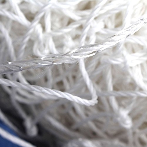 Voetbal Polyethyleen Training Post Net, Voetbal Target Net, Voetbal Vervanging Net Standaard Grootte 10 x 7 voet/15 x 7 voet/25 x 8 voet Vervanging voor Feilt (7,5m*2,5m) 4