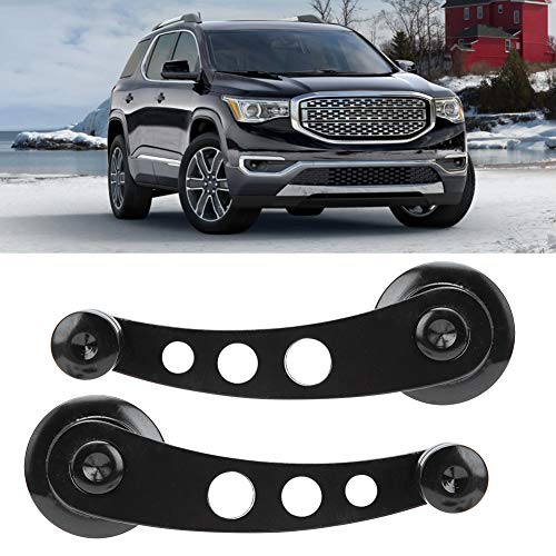 3 Inch Luier Crank Grip Wrapper Universele Zwarte CNC Aluminium Legering Window Handle Handle Crank Set Auto deur Venster Handvat Wrapper Geschikt voor Chevy