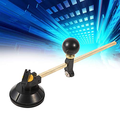 Glassnijder, 1 st. Instelbaar kompas type glazen rondsnijder 40cm max. Ronde dia 3