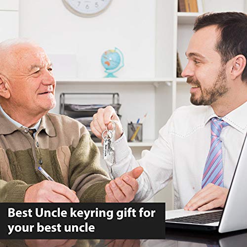 Beste oom sleutelhanger speciale oom sleutelhanger geschenken voor verjaardag Thanksgiving kerst nieuwjaar viering 1st