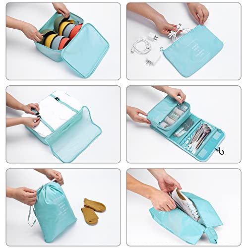 Inpakken van kubusjes voor cases blauw 4