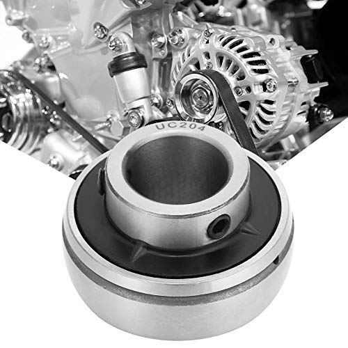 Kogellager 1Pcs Kogellager UC204 20mm lagerstaal voor vervoer Bouw Landbouw Machine-open lagers met lage wrijving 4