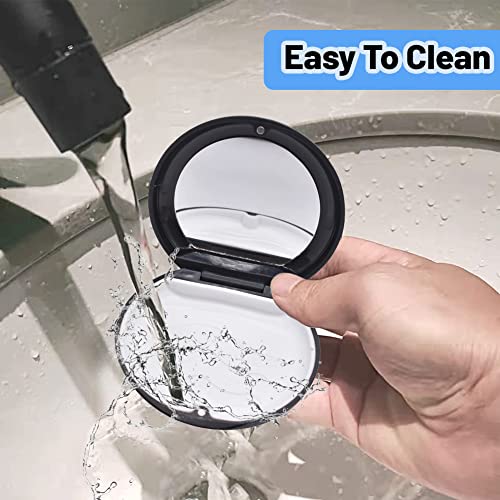 Brackethouder met Spiegel, 2 stuks, Portable Bracket Holder voor Brackets, Lege doos met Alligator Removal Tool (Blue+Blue) 5