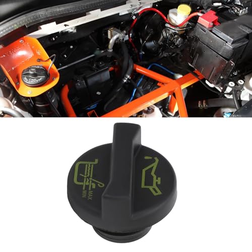 Motorolie vullende kap, bevestiging Seal vervanging voor 500 Grande PUNTO Evo 1.2 8V met massief ABS materiaal, van toepassing op PUNTO, Panda, Idee, MK2B PUNTO, SEICENTO