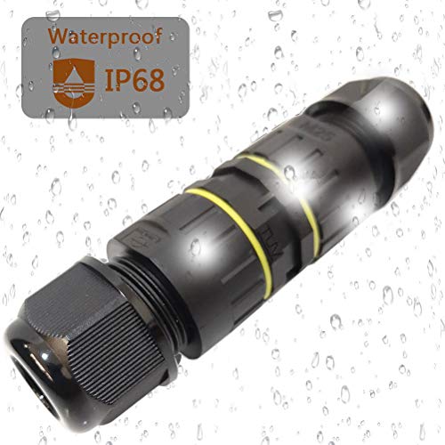 Spanningsdoos Waterdicht buiten IP68 3-Way Line M25 Kabelconnector Draadbereik 5-10mm Power Cord Externe Mouw Clutch Protection Cabinet (5 PCS)