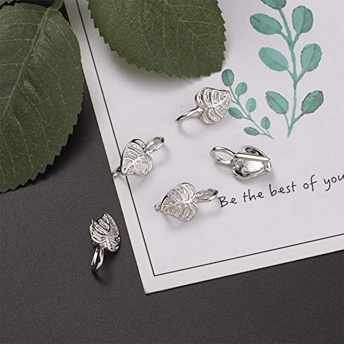 5st messing plaat ijs pick knijpen balken 18 x 11mm lockpinch clip connectoren voor sieraden maken 4