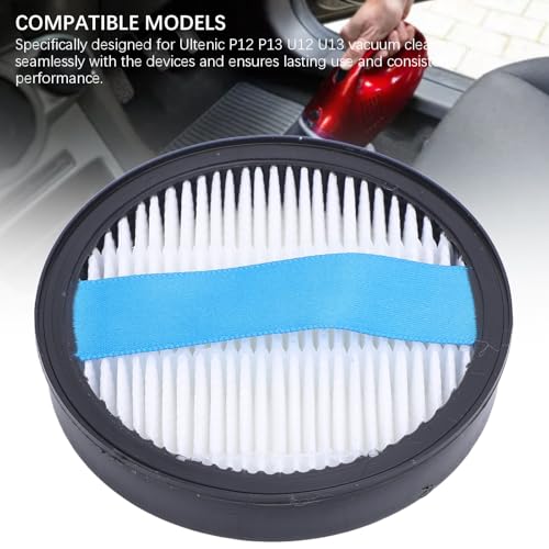 Stofzuiger Filter Vervanging Filter voor Stofzuiger Stofzuiger Stofzuiger Filter Eenvoudig te installeren Wasbaar Vervangingsfilter voor Ultenic P12 P13 U12 U13 5
