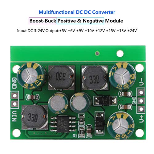 Positieve Negatieve dubbele uitgang Voeding Positieve Negatieve Voeding DC DC Positieve Negatieve Spanning Boost Converter (Uitvoer ±5Vdc) (Uitvoerspanning ±15VDC)