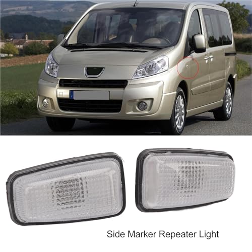 2 stuks LED-indicator Side Marker Lights, 632567, Herhaallicht, Geschikt voor 106, 306, 406, 806, Expert Partner, 12V, Verbeterde voertuigveiligheid 5