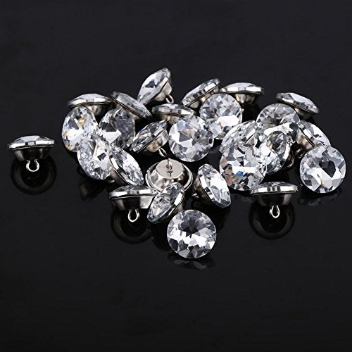 GOTOTOP 50 x Diamond Crystal Meubels Knob Rhinestone Ronde Knop stoel Sofa Headboard Decorate Knob(20mm) 4