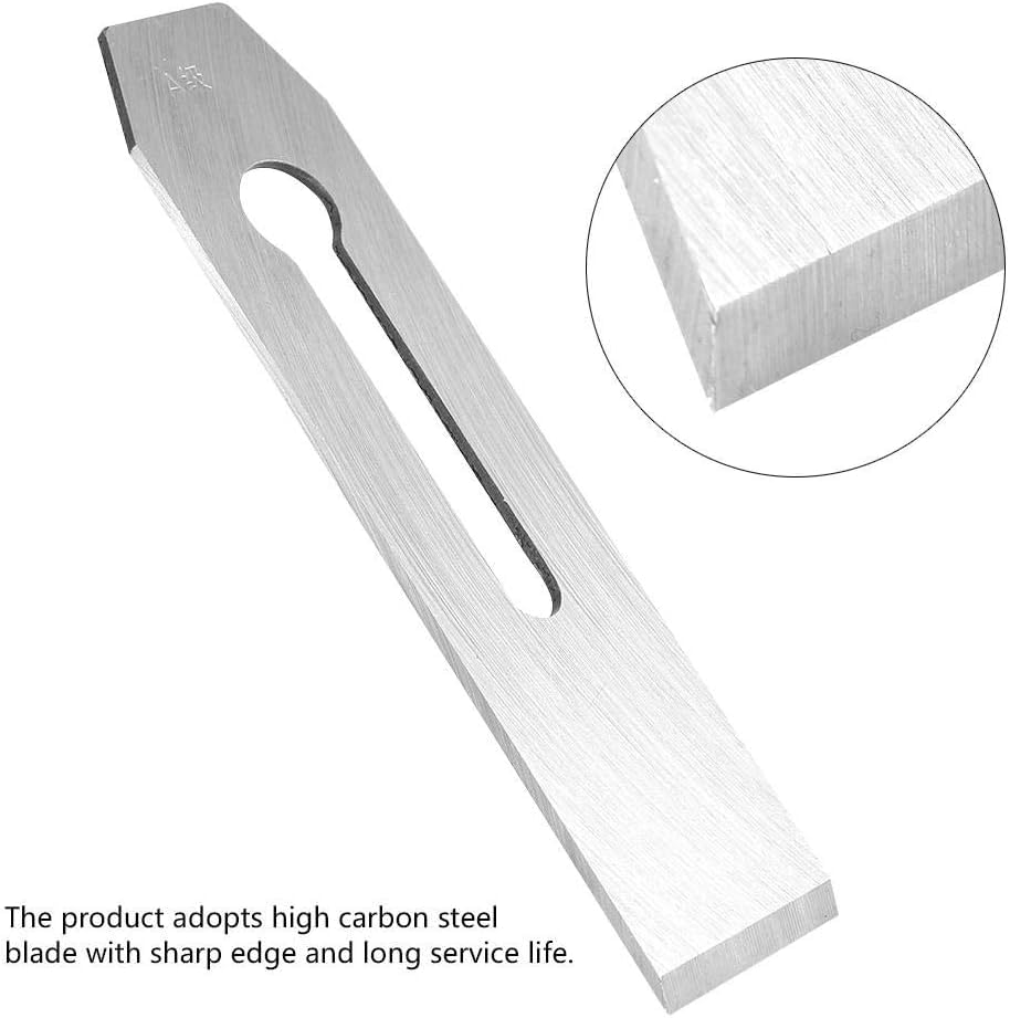 HSS Hand Planer Mes, Hand Planer Mes, Houten Planeet met Hoge Snelheid Staal Hout Gereedschap met Planer Mes (51 mm) 4
