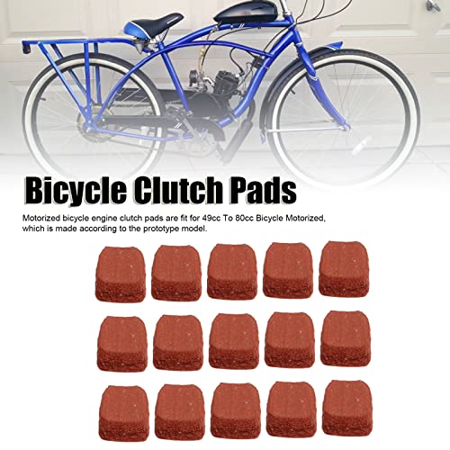 15 stuks gemotoriseerd Bike Motor Clutch Blocks, Bicycle Clutch Blocks Vierkante Vorm Geschikt voor 49cc tot 80cc Motorfiets Motor 4