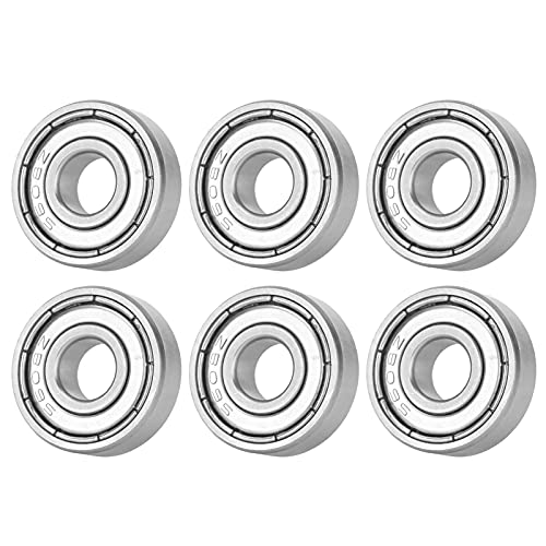 10PCS S608Z Roestvrij stalen kogellagers 8x22x7mm, Stille Rotatie, Hoge Snelheid, Rustbestendig, Draagbestendig voor Longboards Roller Skates 3