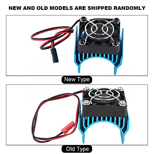 3650 Motor Heat Sink 36mm RC Heat Sink 36mm Diameter Heat Sink Koeler Heat Fin Voor 1 10 RC Car 540 3650 3660 3670 Motor (BLUE) 5