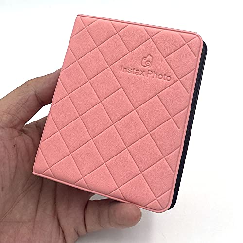 3-inch film mini album kast opslag 36 zakken slip in fotoalbum voor polaroid foto voor FujlFilm Instax Film (Pink) 4