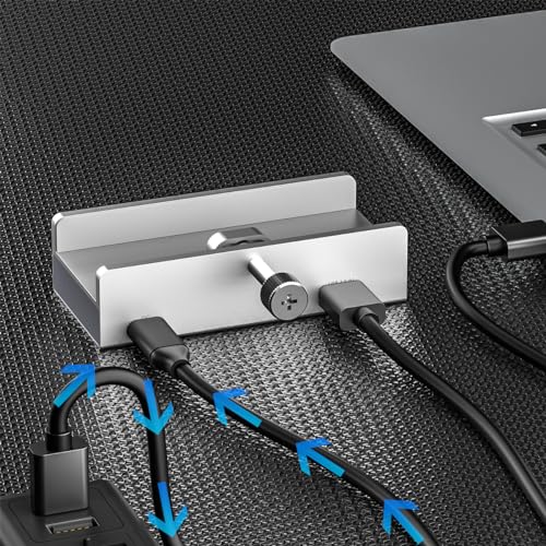 Sea USB Hub met SD TF Card Reader Bureau USB Hub met 2 USB 3.0 poorten 1 USB-C poort Aluminium USB Hub Clamp Adapter 5