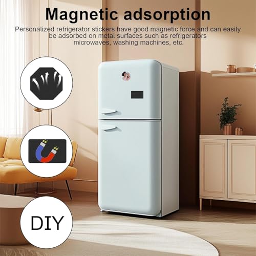 Set van 15 Doe-het-zelf fotomagneet losse sublimatiemagneten voor koelkasten, wasmachines, whiteboards 3