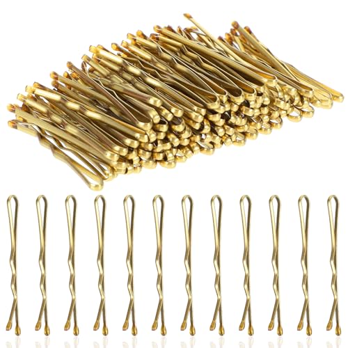 100 stuks mini haarspelden, 3,5 cm bobbyspelden, kleine haarspelden, haarspeldjes, haarspeldjes, haarklemmen, haaraccessoires, vrouwen golvende metalen haarspeld voor vrouwen, meisjes, kinderen