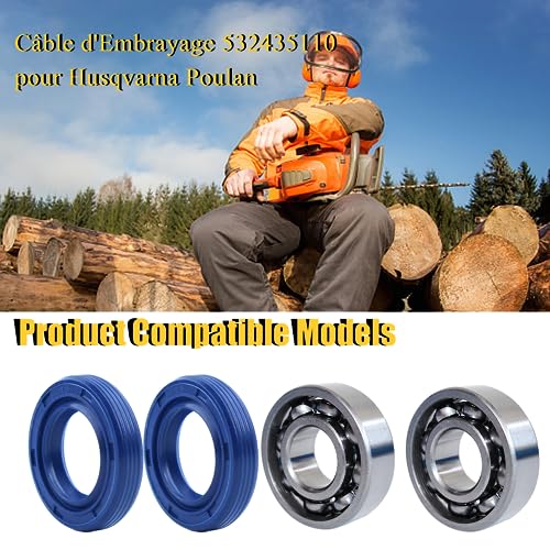 Crankshaft Crank Ball Bearing Oil Seals voor SITHL MS250 MS230 MS210 MS 250 230 210 025 022 021 kettingzaag Onderdelen