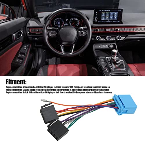 Directe draadharnas voor luidsprekerconnector ISO Radio Installeer Bedrading Hang Connector Adapter Kitvervanging