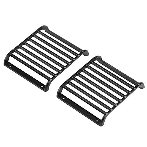 2 Stücke Metall Frontlampe Lichtschutzgitter, Scheinwerfer Abdeckung Schutzgitter Schutz für Traxxas TRX-4 1/10 Skala RC Crawler Klettern Auto 5