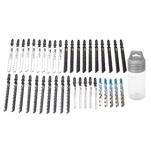 40-Piece puzzelblad van hoge snelheid staal voor het snijden van hout beter zagen, breed toepassing, in totaal 40 stukken, solide Shaft, Premium Materiaal