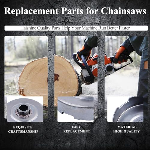 3/8" 7T Clutch Drum Rim Sprocket Naaldlager Wasmachine voor Husqvarna 365 372 362 371 372XP Kettingzagen met Clip Vervangen Reserveonderdelen 4