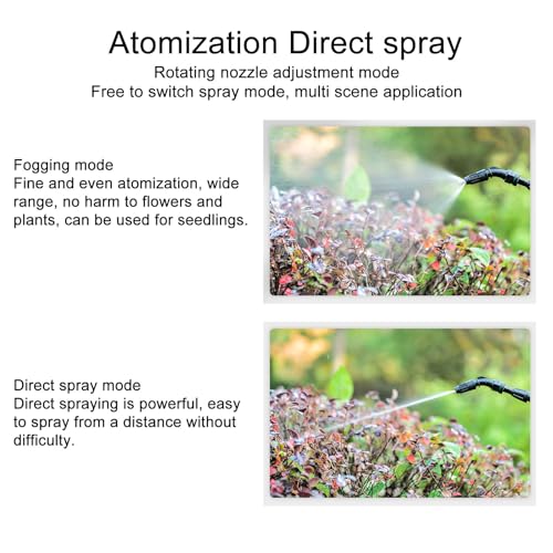 Elektrische onkruidsproeier, automatische ABS PE 5L draagbare elektrische spuit 2000mAh voor tuin (GREEN) 4
