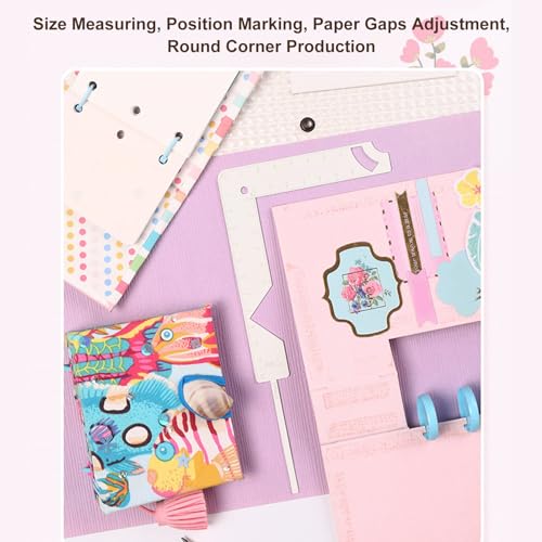 Boekenbinder voor nauwkeurige meting en positionering voor boekbinders, gemaakt van massief metaal