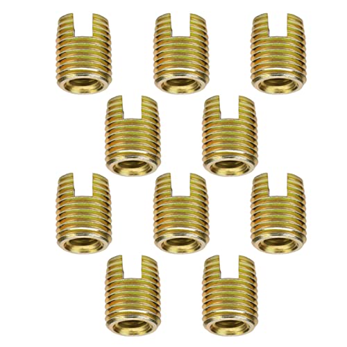 20st Zelftappende draad invoegen, 302 Carbon Steel, Gegalvaniseerd Geslotte Schroef Socket, Schroef Reparatie Accessoires, voor Draad Reparatie (InnerM3 * 0,5 OuterM5 * 0,5 Lengte6mm) 3